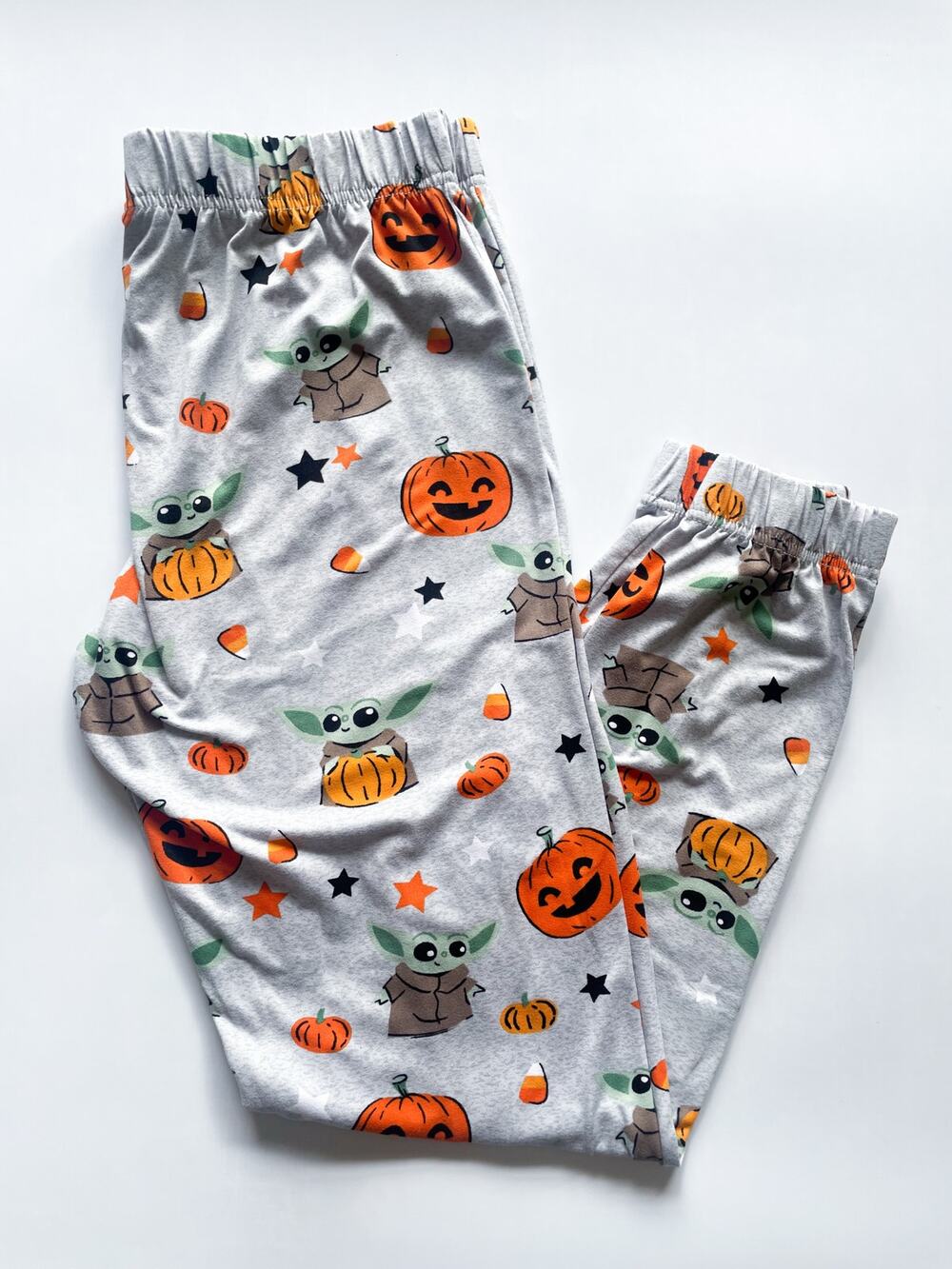 Star Wars Slumber Munki Munki Yoda Halloween Sleep Pajama Pants Size Small
